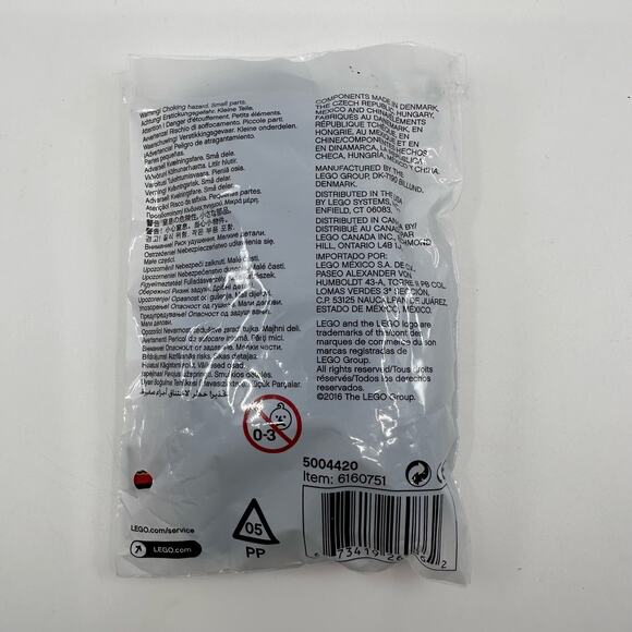 Lego 5004420 Christmas Ornament Nutcracker Toy Soldier 34 Pieces Set Ages 6+ - Picture 3 of 3